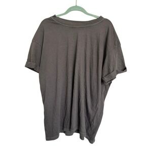 Girl Dangerous Boyfriend T-Shirt Charcoal Grey XL Short Sleeve Basic